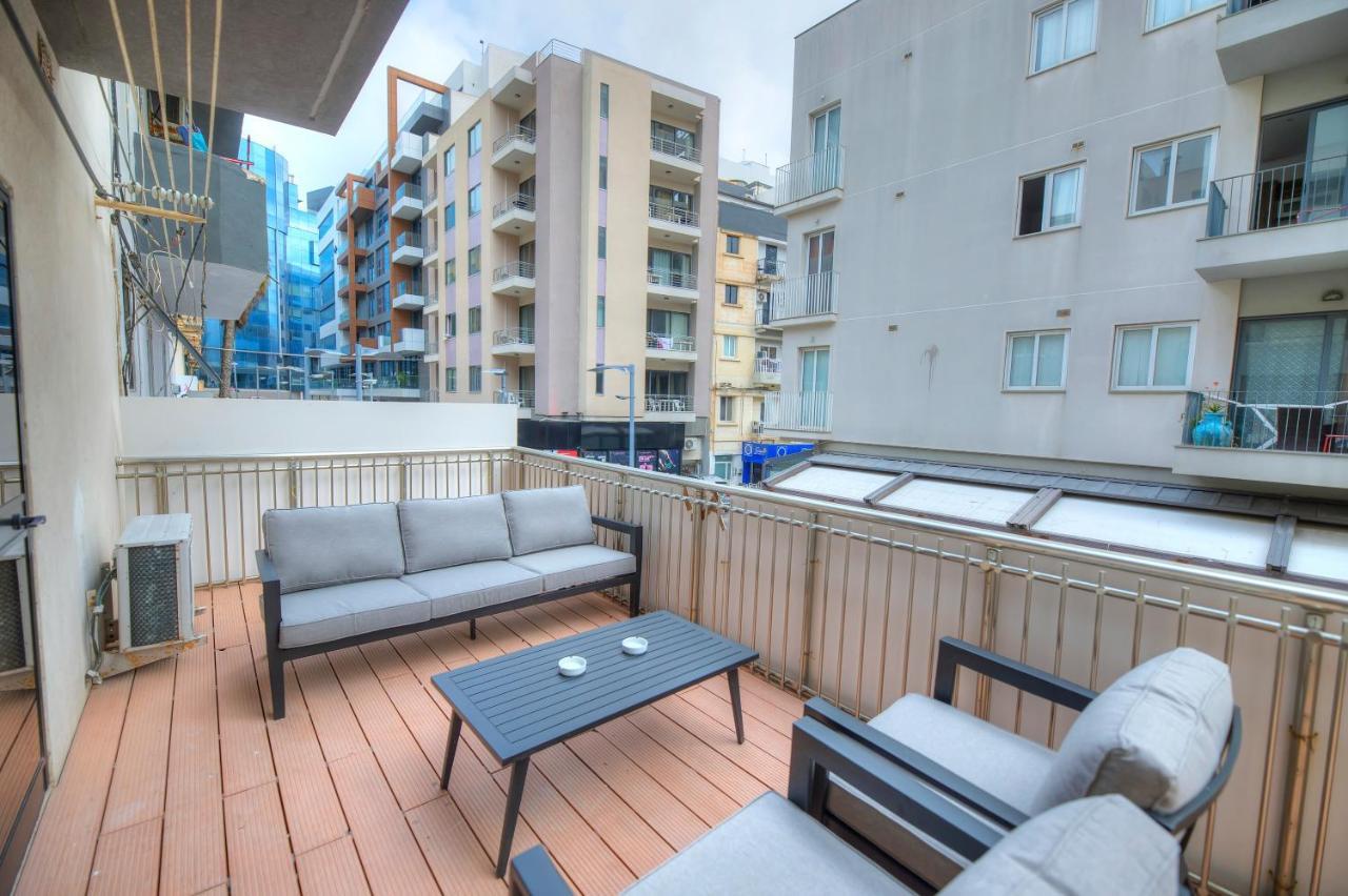 2Bedroom With Large Terrace In Paceville Jpor1-1 Сент Джулианс Экстерьер фото